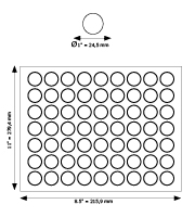 2.5&Prime; x 2.5 &Prime;