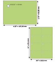 Product#9276-us-green Tag Size: 2.75″ x 4.25″